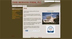 Desktop Screenshot of bersonfirm.com